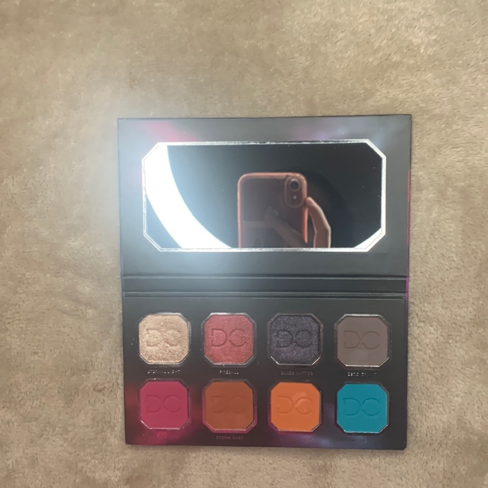 Colorful eyeshadow pallet